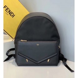 Fendi Bag Bugs Eyes Nylon And Leather Backpack FBS24003