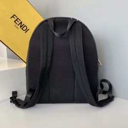 Fendi Bag Bugs Eyes Nylon And Leather Backpack FBS24003