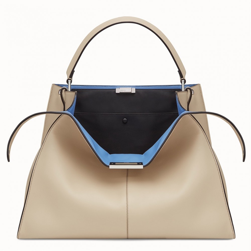 Fendi Beige Peekaboo X Lite Large Bag FBS24027