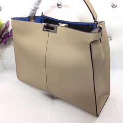 Fendi Beige Peekaboo X Lite Large Bag FBS24027