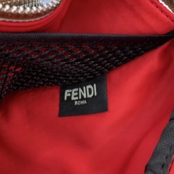 Fendi Belt Bag In Fabric With Pequin Striped Motif FBS24032