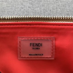 Fendi Belt Bag In Fabric With Pequin Striped Motif FBS24032