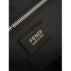 Fendi Black Large Bag Bugs Eye Inserts Backpack FBS24052