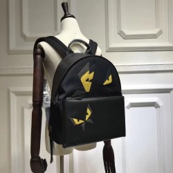 Fendi Black Large Butterfleye Backpack FBS24054