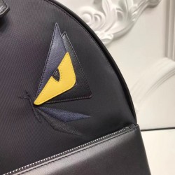 Fendi Black Large Butterfleye Backpack FBS24054