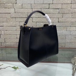 Fendi Black Peekaboo X Lite Regular Bag FBS24069