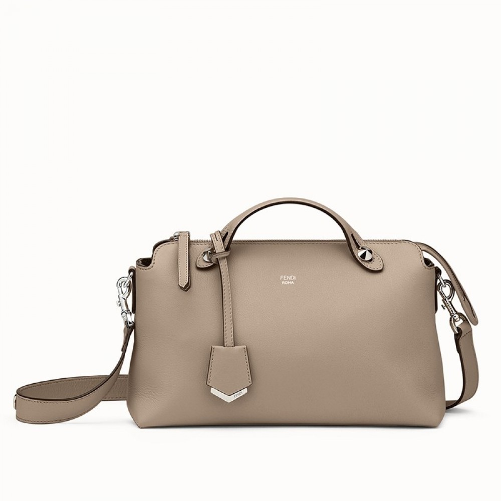 Fendi By The Way Medium Bag In Grey Calfskin FBS24097