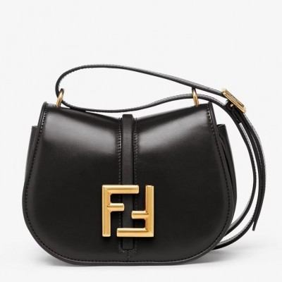 Fendi C'mon Small Bag in Black Calfskin FBS24106