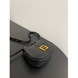 Fendi C'mon Small Bag in Black Calfskin FBS24106