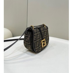 Fendi C'mon Small Bag in FF Jacquard Fabric FBS24107