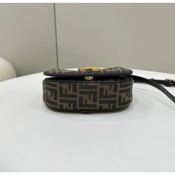 Fendi C'mon Small Bag in FF Jacquard Fabric FBS24107