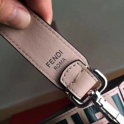 Fendi FF Mon Tresor Mini Bucket Bag In Nude Calfskin FBS24127