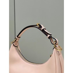 Fendi Fendigraphy Small Hobo Bag In Pink Leather FBS24121