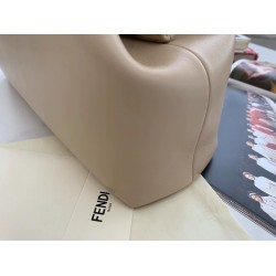 Fendi First Medium Bag In Beige Nappa Leather FBS24132