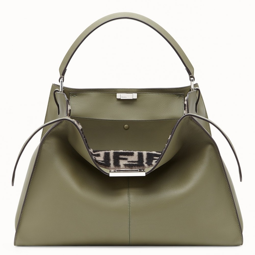 Fendi Green Peekaboo X Lite Large Bag FBS24157