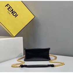 Fendi Kan I F Shoulder Bag In Tech Mesh FBS24167