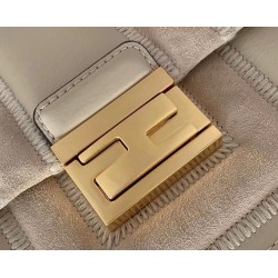 Fendi Kan U Bag In Beige Leather and Suede FBS24169