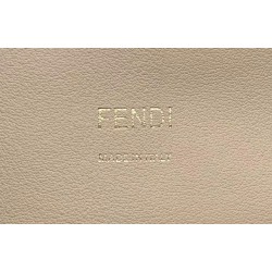 Fendi Kan U Bag In Beige Leather and Suede FBS24169