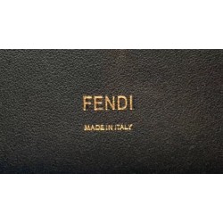 Fendi Kan U Bag In Black Leather and Suede FBS24172