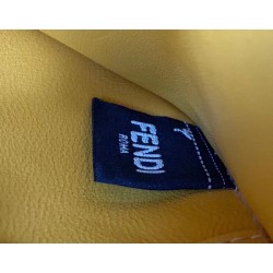 Fendi Kan U Bag In Multicolor Leather and Suede FBS24176