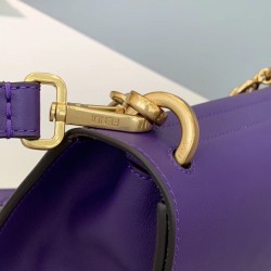 Fendi Kan U Bag In Purple Calfskin FBS24177