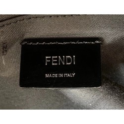 Fendi Large Backpack In FF Fabric With Nylon And Leather FBS24190