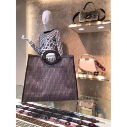 Fendi Large Mesh Runaway Shopper Bag FBS24200