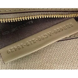 Fendi Medium Baguette Bag In Grey FF Canvas FBS24216