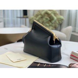 Fendi Medium First Bag In Black Nappa Leather FBS24220