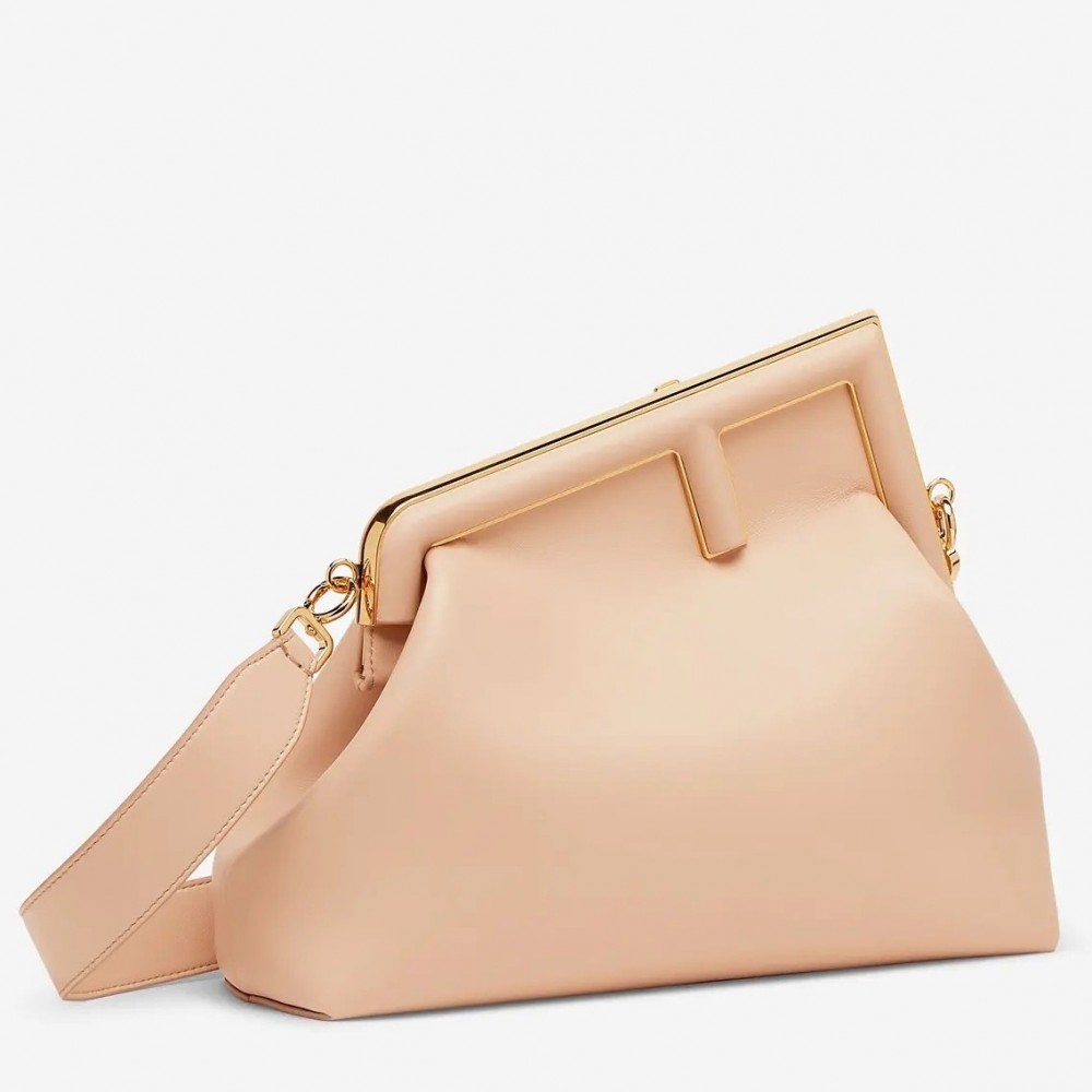 Fendi Medium First Bag In Pink Nappa Leather FBS24227