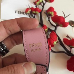 Fendi Mon Tresor Mini Bucket Bag In Pink Calfskin FBS24252