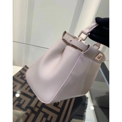 Fendi Peekaboo Mini Bag In Light Pink Nappa Leather FBS24301