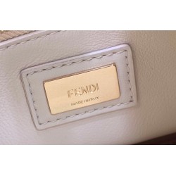 Fendi Peekaboo Mini Bag In Light Pink Nappa Leather FBS24301