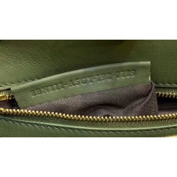 Fendi Peekaboo Mini Pocket Bag In Green Calfskin FBS24308