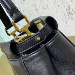 Fendi Peekaboo XS Bag In Black Nappa Leather FBS24319