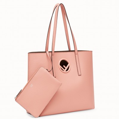 Fendi Pink Kan I F Logo Shopper Bag FBS24334