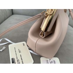 Fendi Small First Bag In Beige Nappa Leather FBS24358