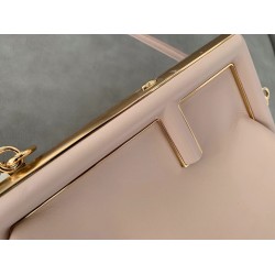 Fendi Small First Bag In Beige Nappa Leather FBS24358