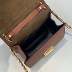 Fendi Small Kan U Bag In Brown Calfskin FBS24377