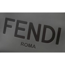 Fendi Sunshine Medium Shopper Bag In Grey Calfskin FBS24409