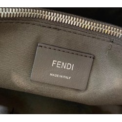 Fendi Tan By The Way Medium Bag With FF Handles FBS24427